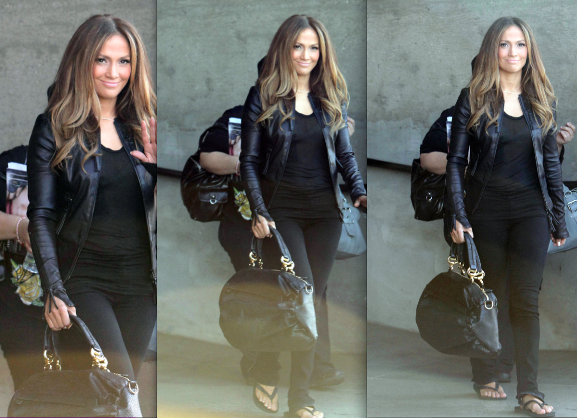 Jennifer Lopez in Khirma Eliazov Cha Cha Bag Snob Essentials